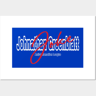 Jonathan Greenblatt - Anti-Defamation League (Is A) Joke! - Front Posters and Art